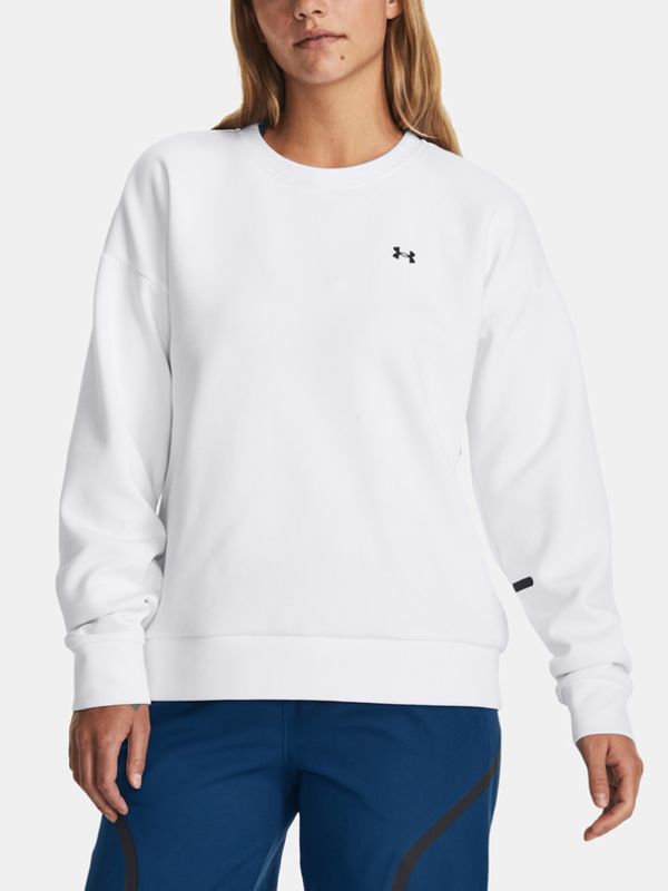 Under Armour Under Armour Unstoppable Flc Crew Pulover Bela