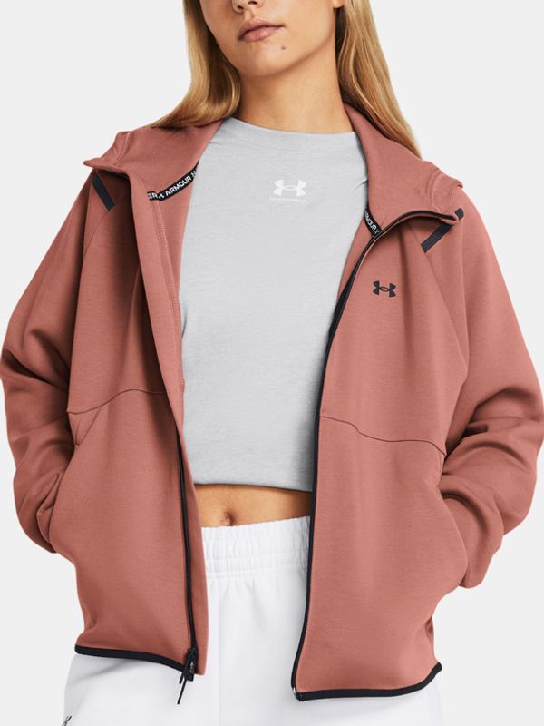 Under Armour Under Armour Unstoppable Flc FZ Pulover Roza