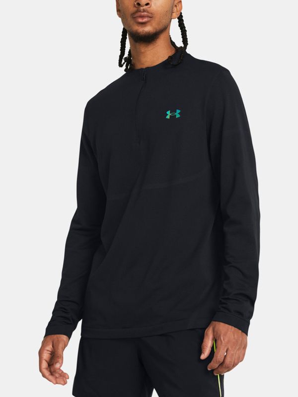 Under Armour Under Armour Vanish Elite Seamless 1/4 Zp Majica Črna