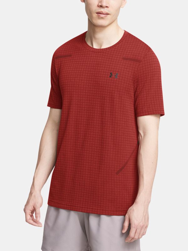 Under Armour Under Armour Vanish Seamless Grid SS Majica Oranžna