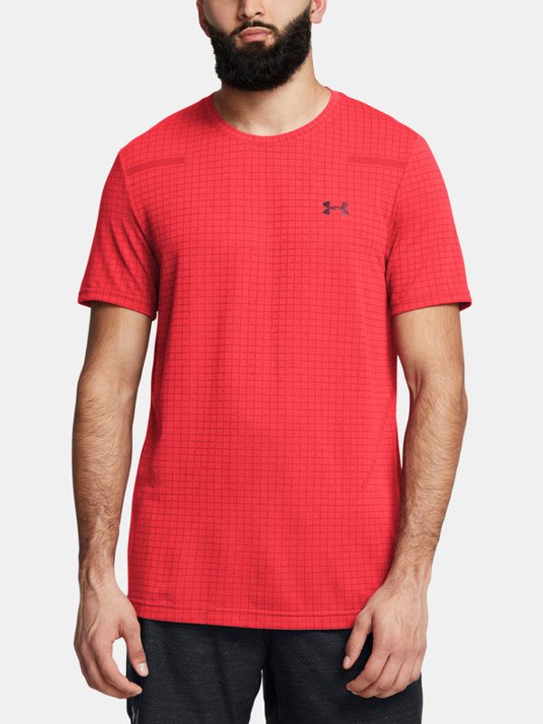 Under Armour Under Armour Vanish Seamless Grid SS Majica Rdeča