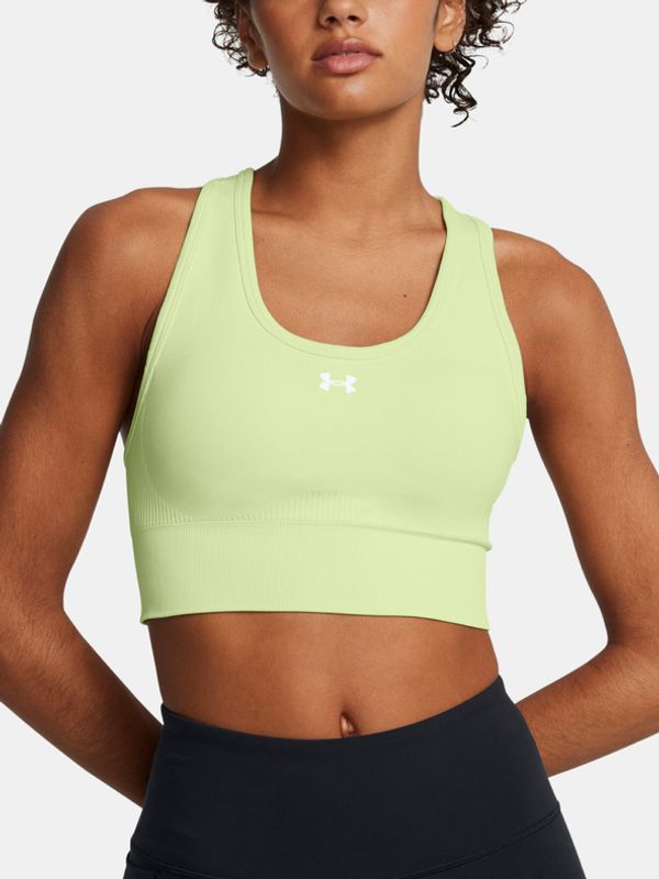 Under Armour Under Armour Vanish Seamless Mid Modrček Zelena