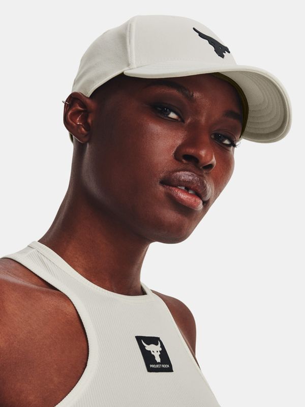 Under Armour Under Armour W's Project Rock Snapback Šiltovka Bela