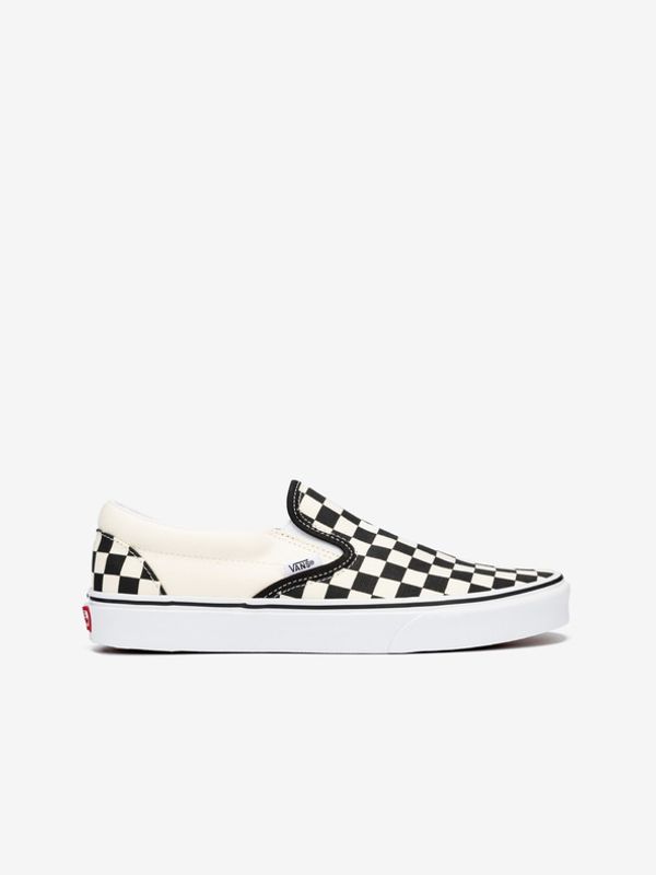 Vans Vans Checkerboard Classic Slip On Bela