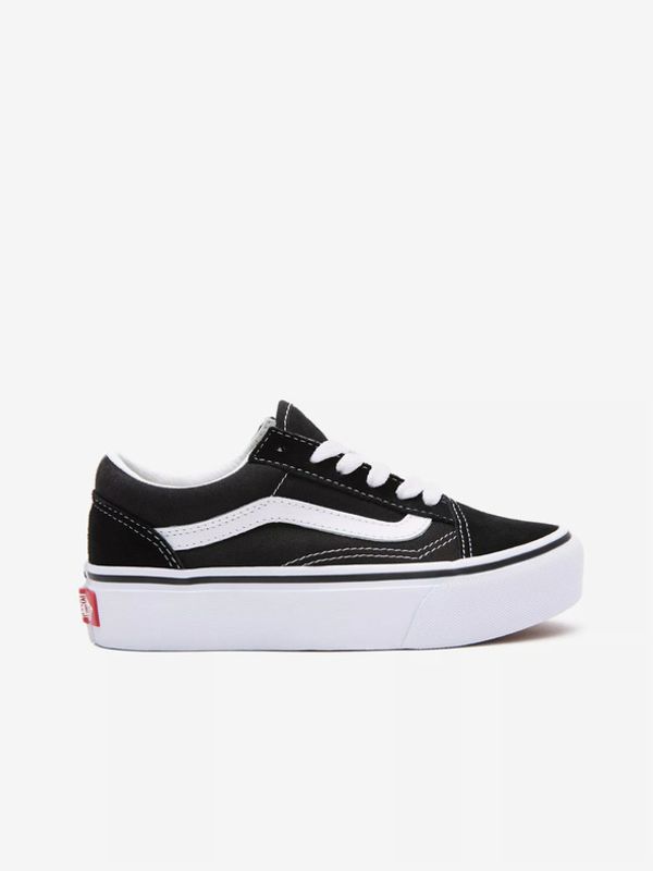 Vans Vans Old Skool Platfor Otroški gležnarji Črna