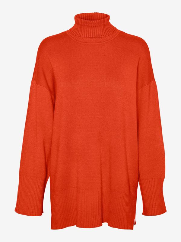 Vero Moda Vero Moda Goldneedle Vratnjak Oranžna