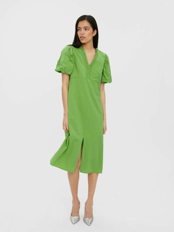 Vero Moda Vero Moda Thilde Obleka Zelena