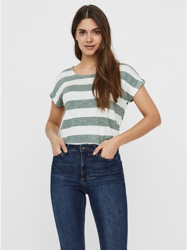 Vero Moda Vero Moda Wide Stripe Majica Bela