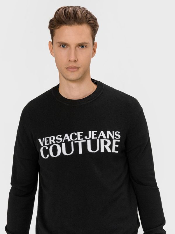 Versace Jeans Couture Versace Jeans Couture Pulover Črna