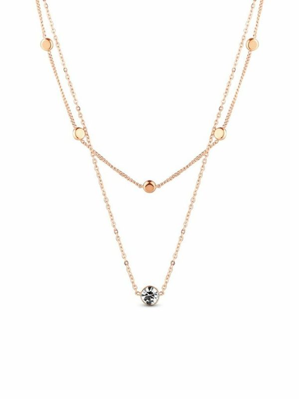 Vuch Vuch Elista Rose Gold Ogrlica Zlata