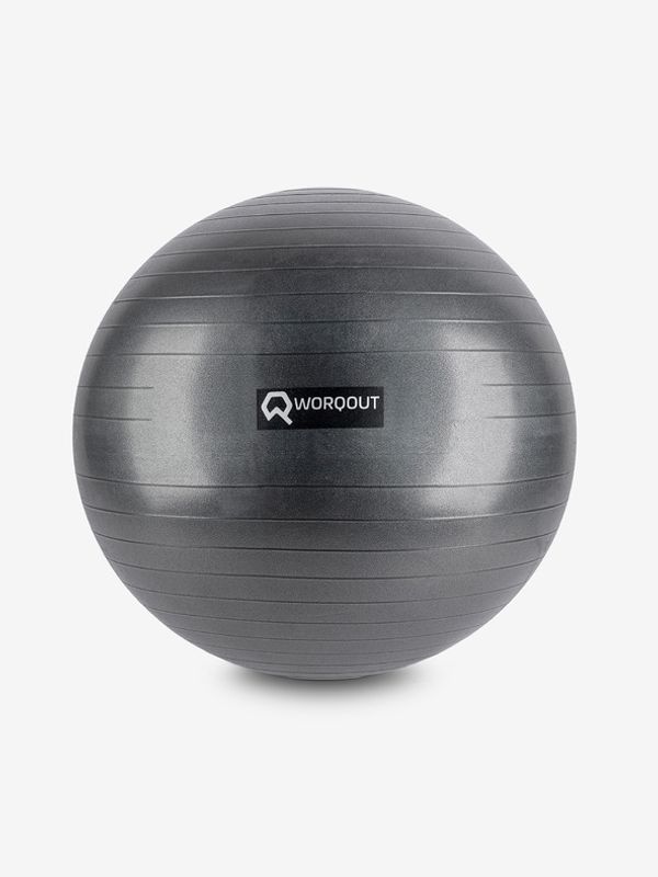 Worqout Worqout Gym Ball 75 cm Gimnastična žoga Črna