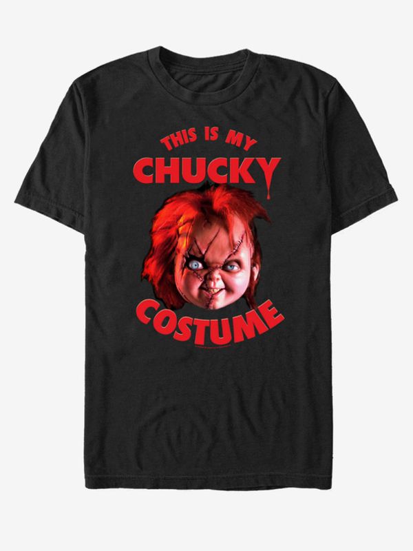 ZOOT.Fan ZOOT.Fan NBCU Chucky Costume Majica Črna