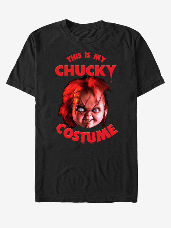 ZOOT.Fan ZOOT.Fan NBCU Chucky Costume Majica Črna